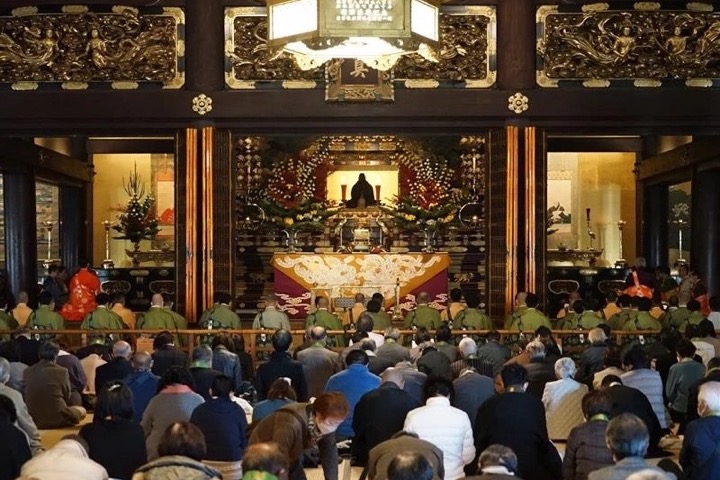 東本願寺への団体参拝